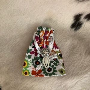 Brighton Silver Heart Bookmark